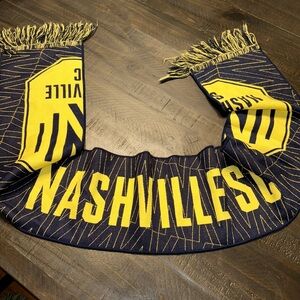Nashville TN Soccer club 2020 inaugural season, ruff neck Yellow Blue Scarf